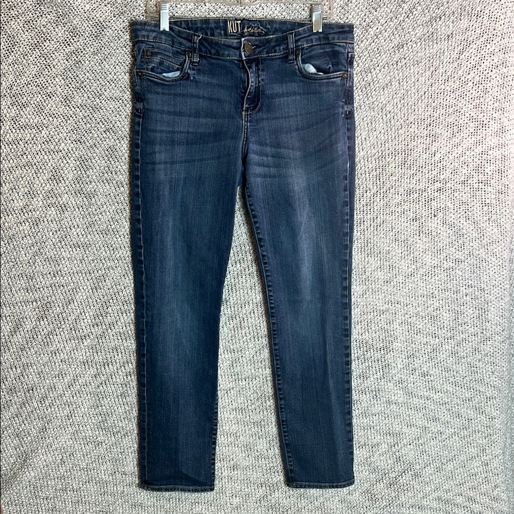 Kut from the Kloth Women’s Size 12 Boyfriend Skinny Jeans